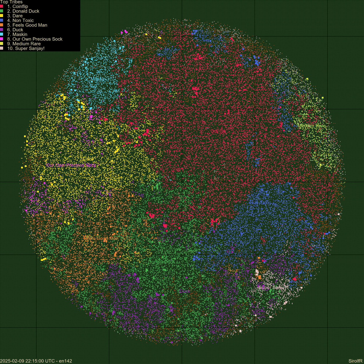 en142 Tribes without Zones of Control Timelapse