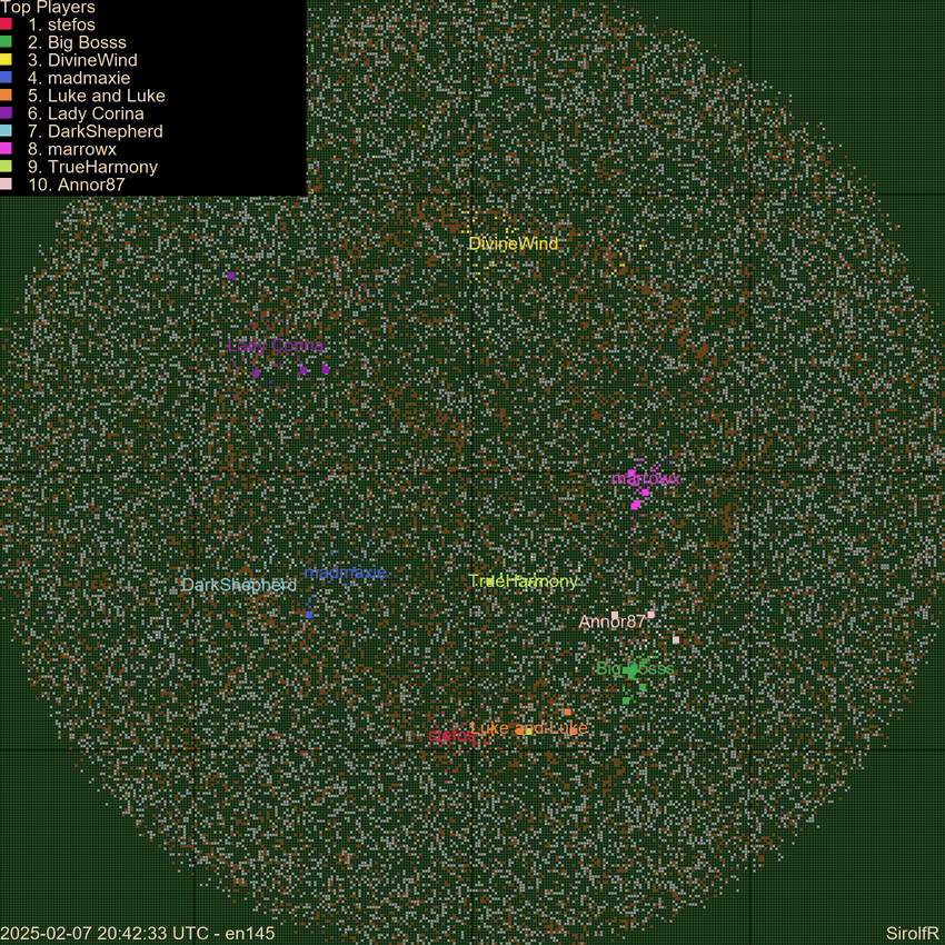 en145 Player Timelapse